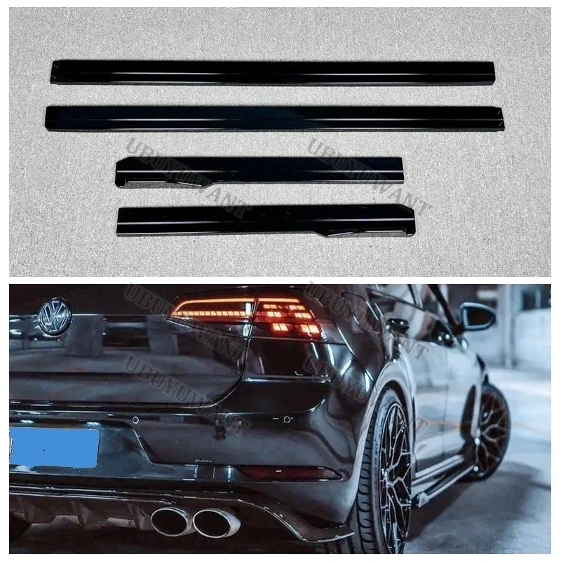 Faldas laterales ABS Racing para VW Golf 7 MK7 y 7.5 R GTi 2014-2017 - imagen 5