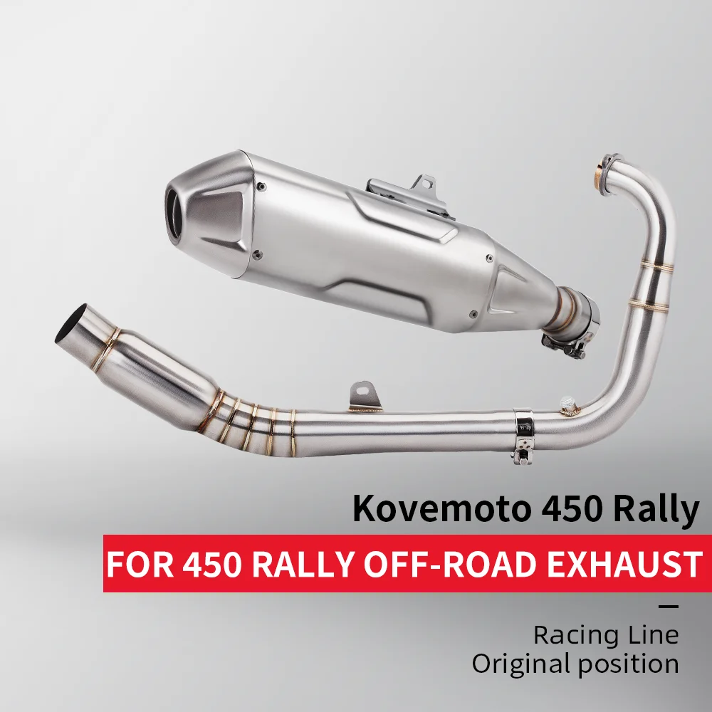 Escape completo con silenciador para Kovemoto 450 - imagen 2
