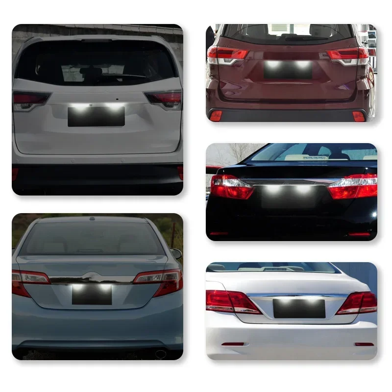 Bombillas LED matrícula para Toyota Camry, Auris, Avensis y Proace - imagen 3