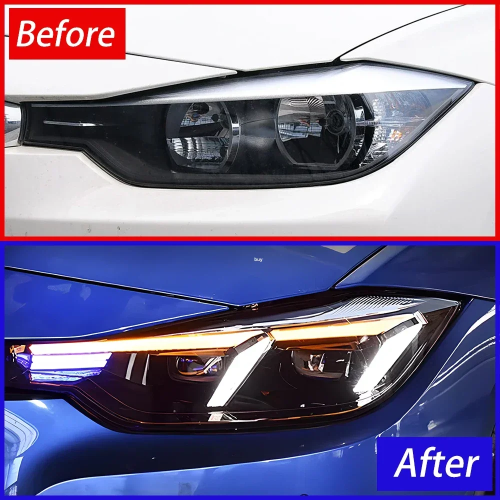 Faros LED delanteros DRL para BMW Serie 3 F30/F35 2013-2019 - imagen 2