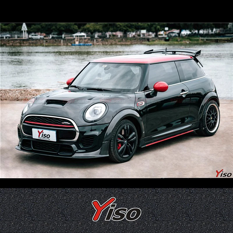 Cejas fibra carbono delanteras y traseras para MINI F55 F56 JCW - imagen 4