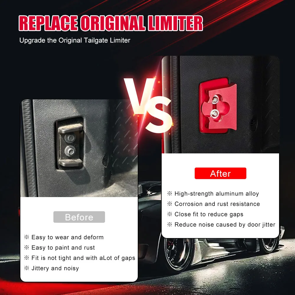 Pestillo limitador del maletero para Jeep Wrangler JK JKU - imagen 2