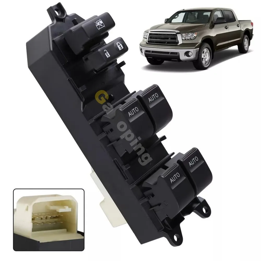 Toyota 84820-0R040 Interruptor maestro elevalunas Tundra 2007-2021 - imagen 4