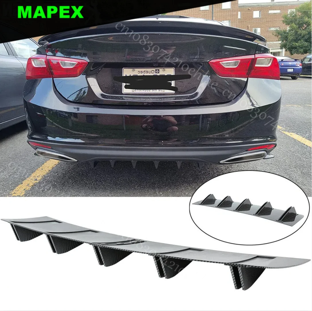 Difusor trasero estilo carbono para Chevrolet Malibu RS - imagen 2