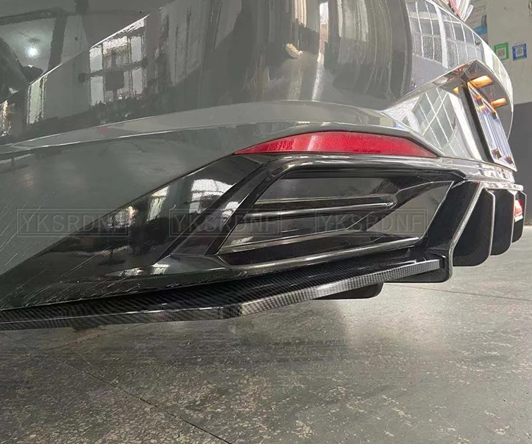 Alerón labio parachoques trasero con luz LED – Hyundai Elantra CN7 - imagen 3