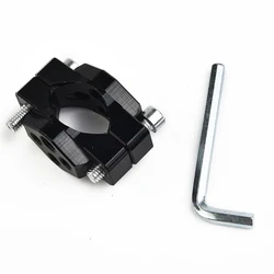 Abrazadera soporte faro LED universal para manillar de moto