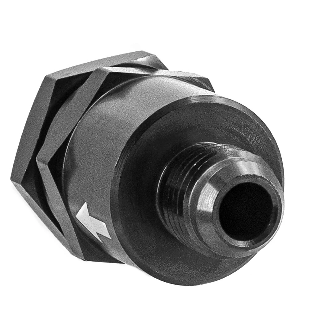 Válvula retención AN6 combustible aluminio anodizado – negro azul rojo - imagen 2