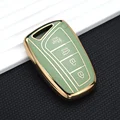 4 button green cover