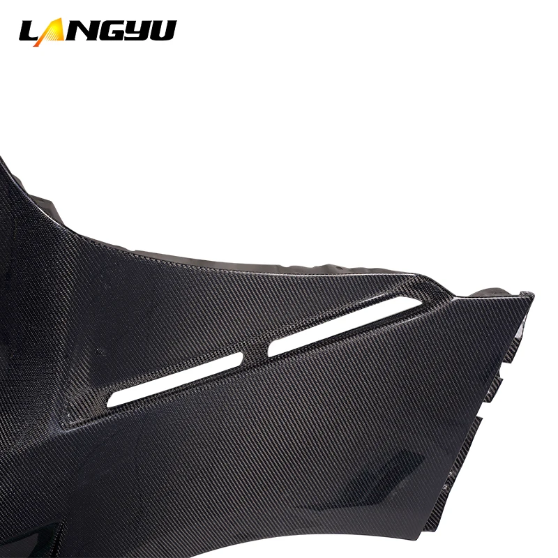 Protectores fibra carbono Langyu – Nissan GTR R35 - imagen 5