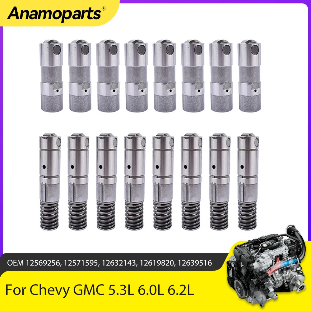 Elevadores de válvulas para motores GM V8