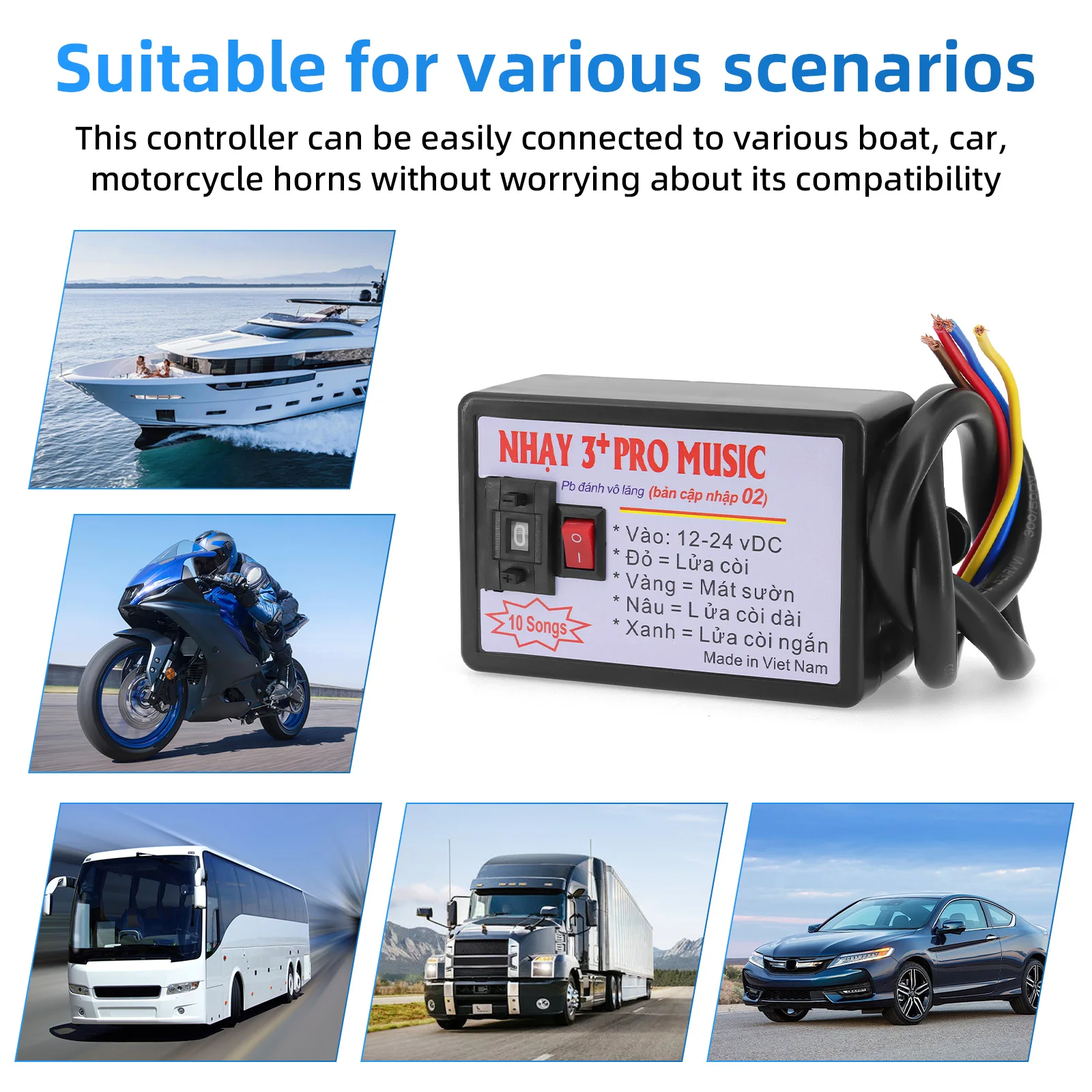 Controlador Bocina Coche - imagen 3