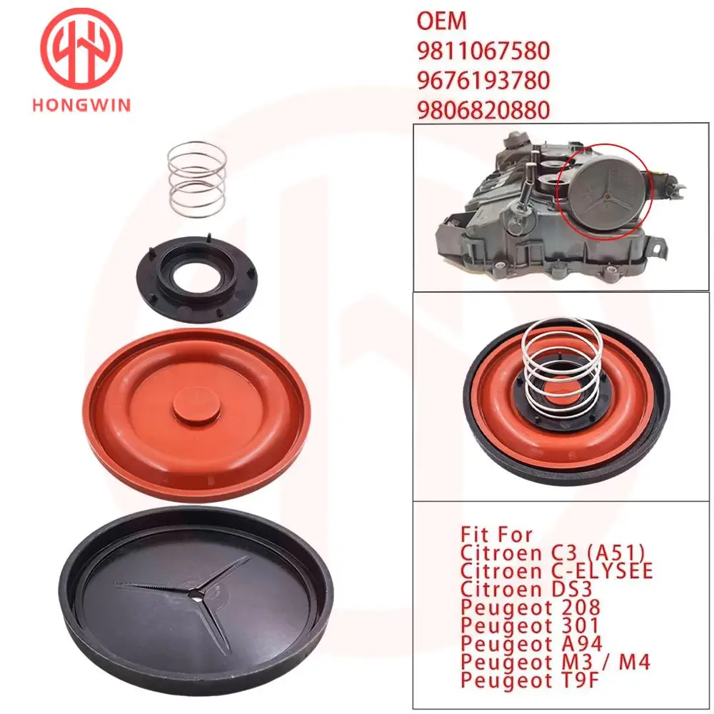 9811067580 Kit reparación tapa válvulas Citroën C3 DS3 Peugeot 301 - imagen 2