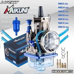 Carburador PWK Mikuni universal para moto 2T/4T 21-34 mm