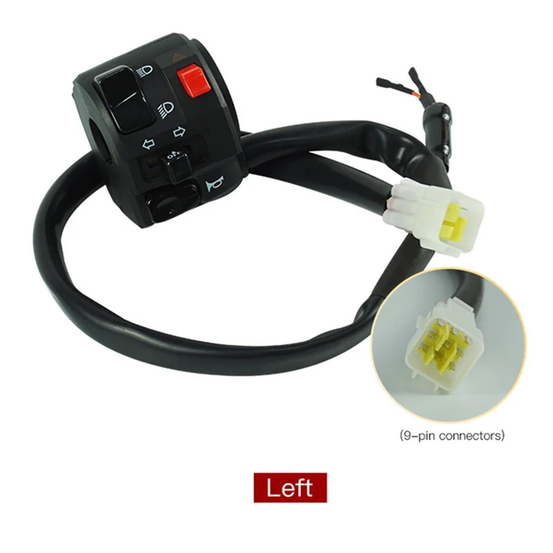 Interruptor manillar AB56 universal – giro arranque antiniebla moto - imagen 2