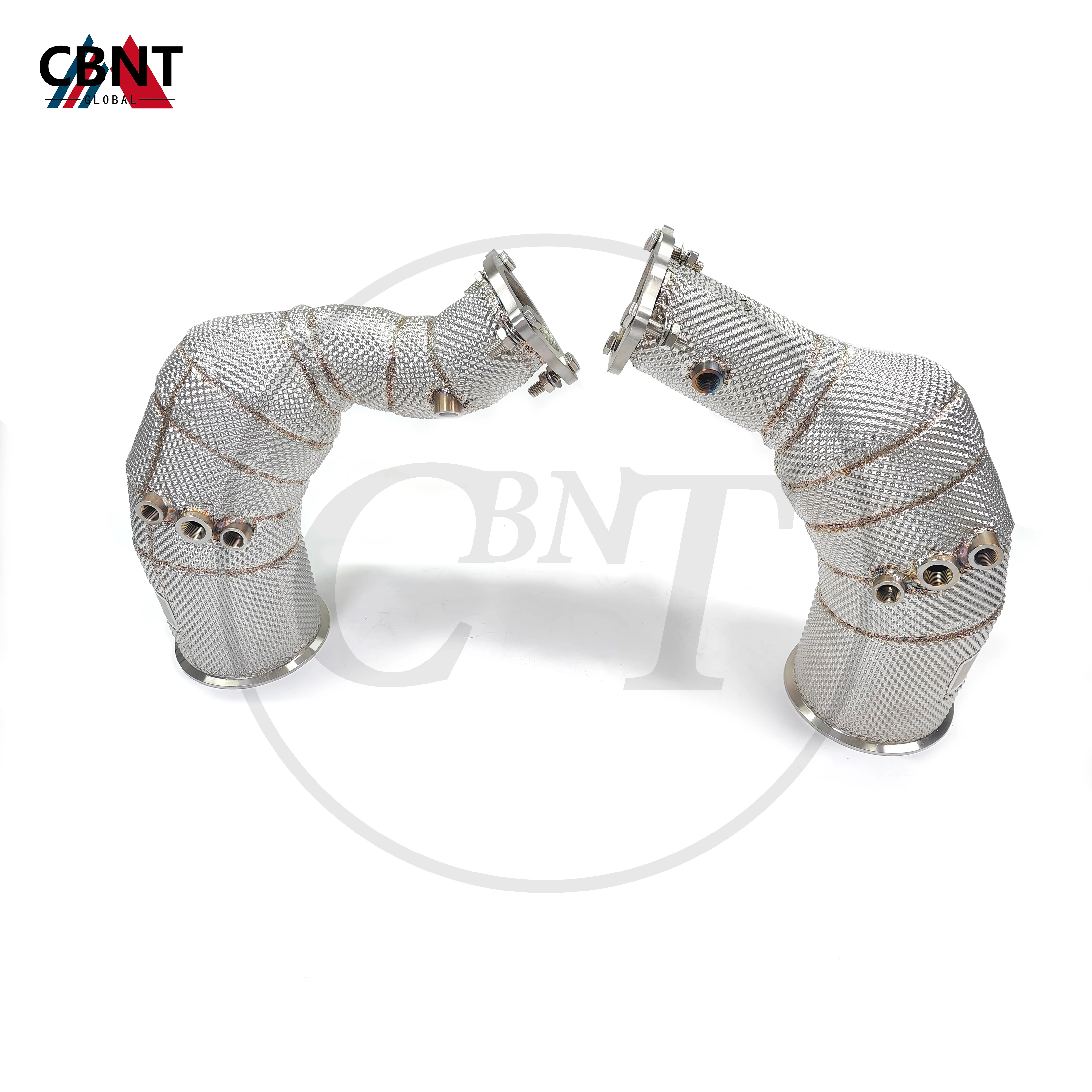CBNT Sistema Tubo Escape Catalítico SS304 – Audi RS4 RS5 2.9 T - imagen 5