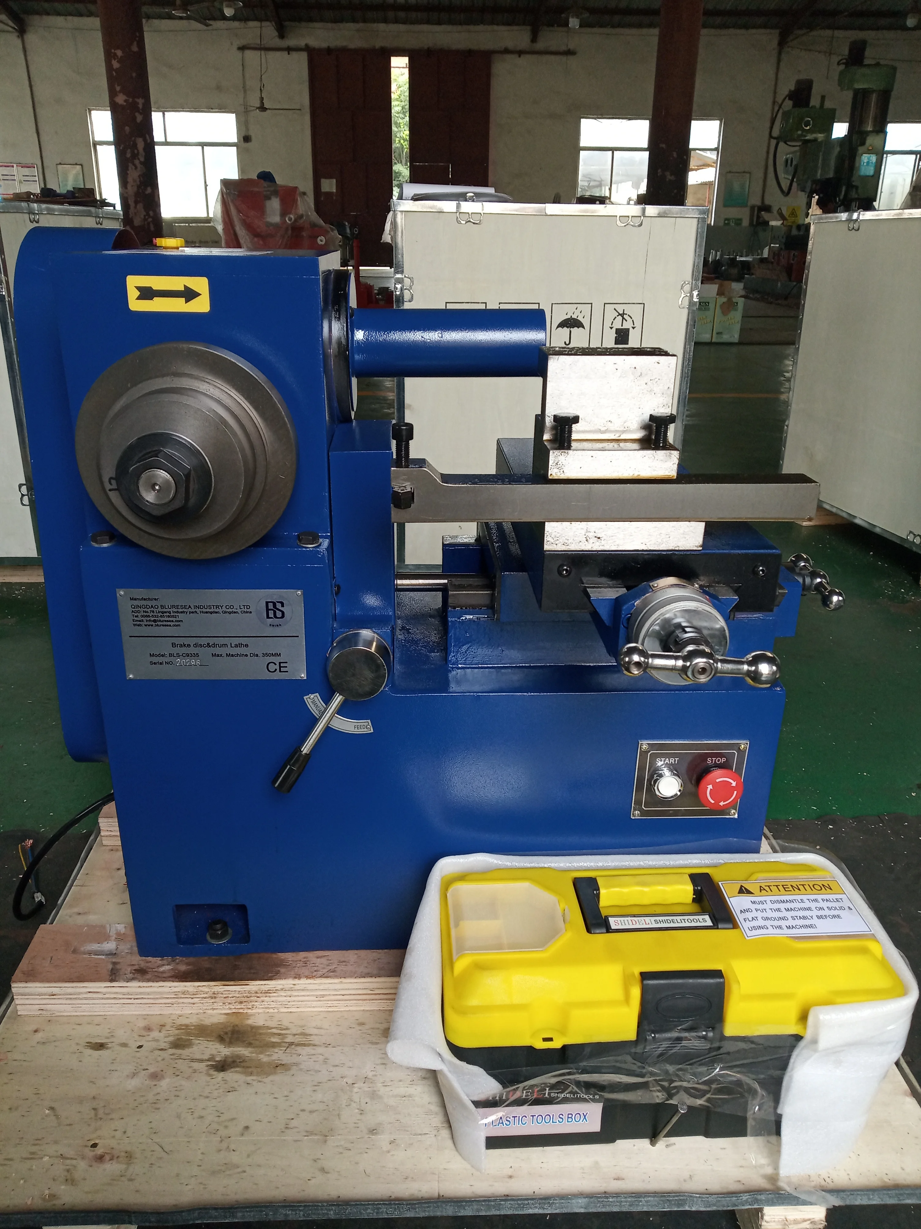Torno T8470 disco de freno para máquina cortadora Trucks y turismos - imagen 5