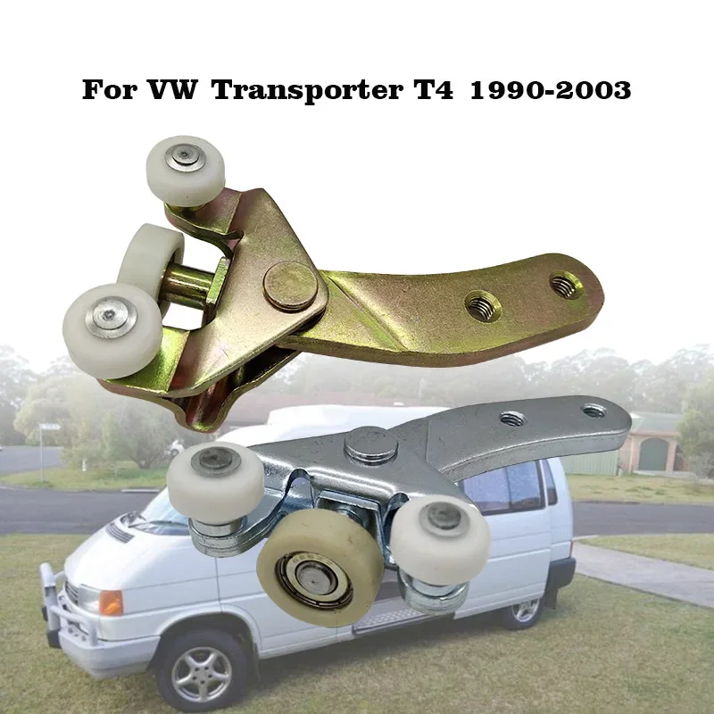 DERECHO PARA VW Transporter T4 puerta corredera de coche rodillo inferior brazo corto guía deslizante nuevo 701843406 A 701843405 A