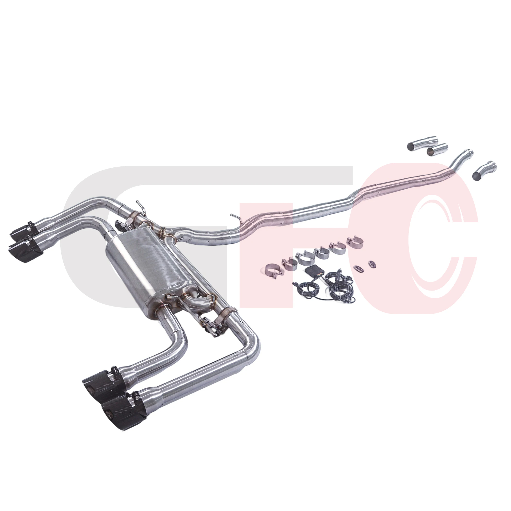 GFC Escape catback con válvula eléctrica para BMW X1 M35i 2.0T - imagen 2