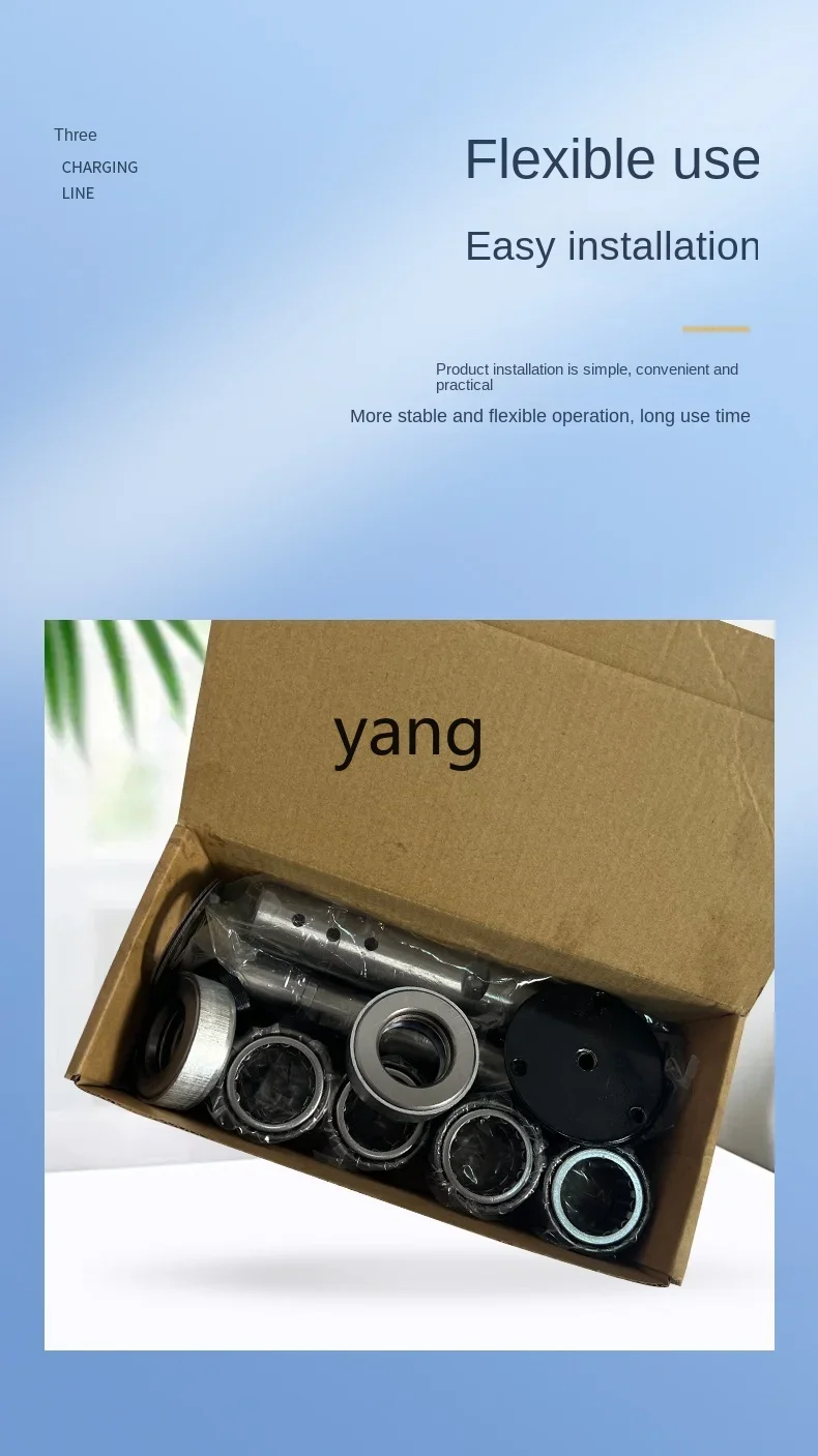 Kit de reparación del pivote de dirección trasero para carretilla CX - imagen 5