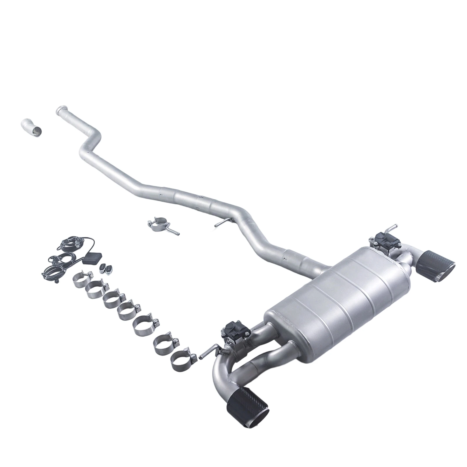 Escape cat-back con válvula BMW F20 120i/125i B48 2.0T - imagen 3