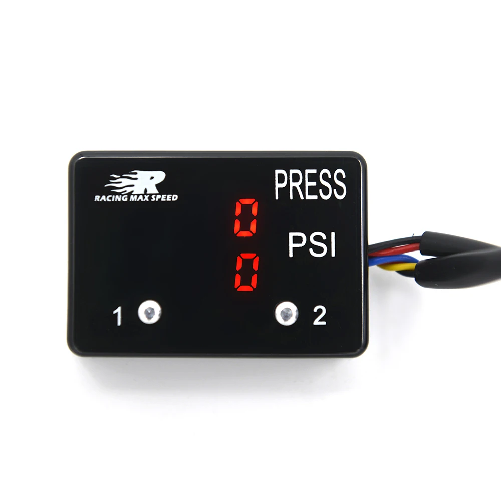 Manómetro digital doble de presión de aceite y turbo, 12 V - imagen 5
