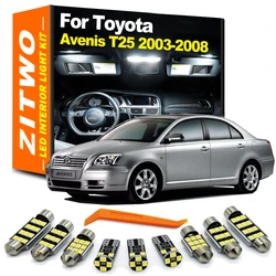 Kit bombillas LED interior Toyota Avensis T25 2003-2008