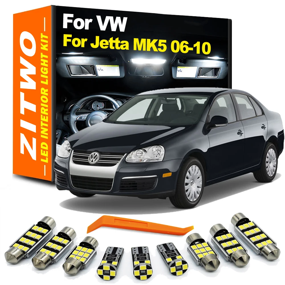 Kit bombillas LED Canbus ZITWO interior y maletero VW Jetta MK5