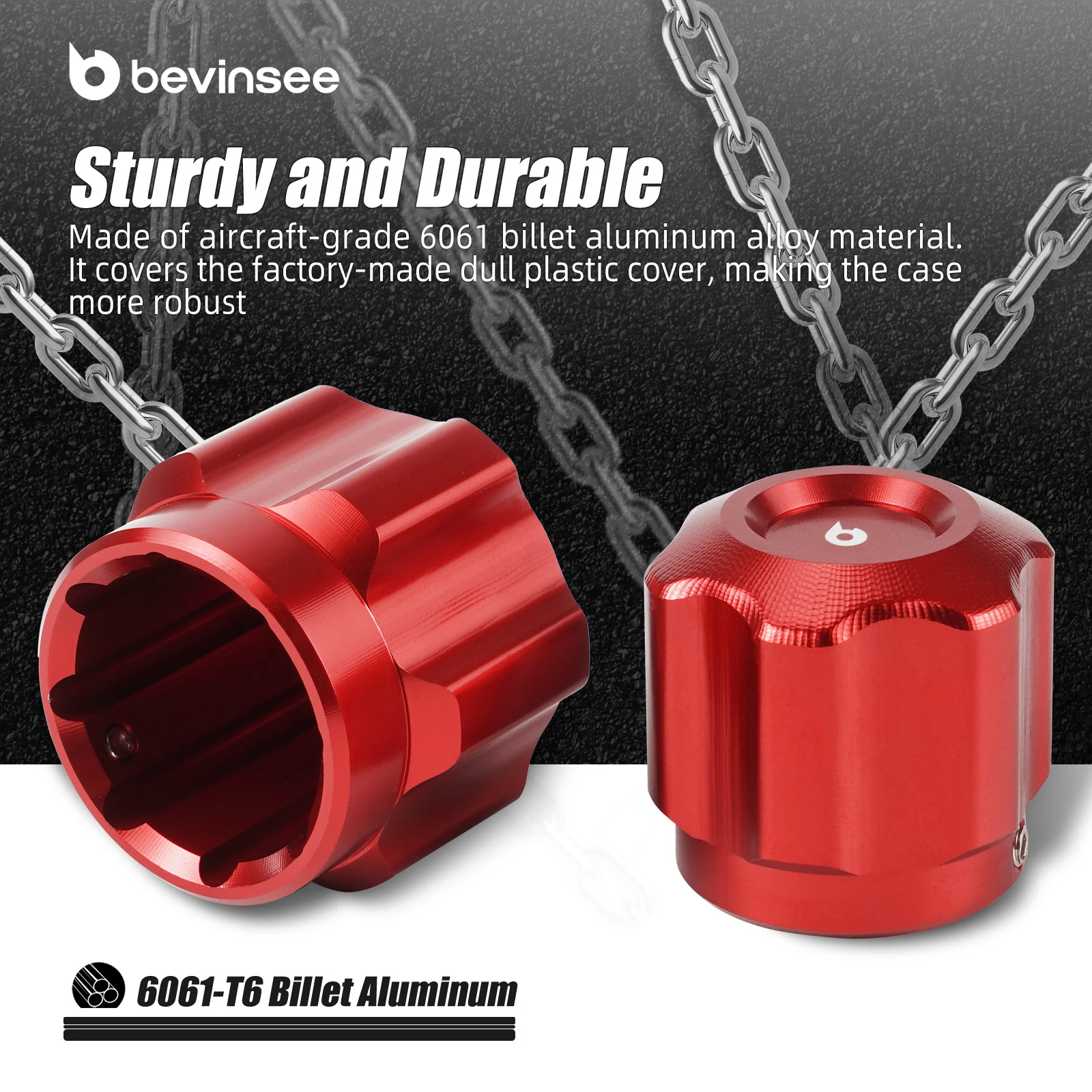 BEVINSEE tapa línea A/C para BMW E46/E90/E91/E92/E93 y MINI R56/R53 - imagen 5