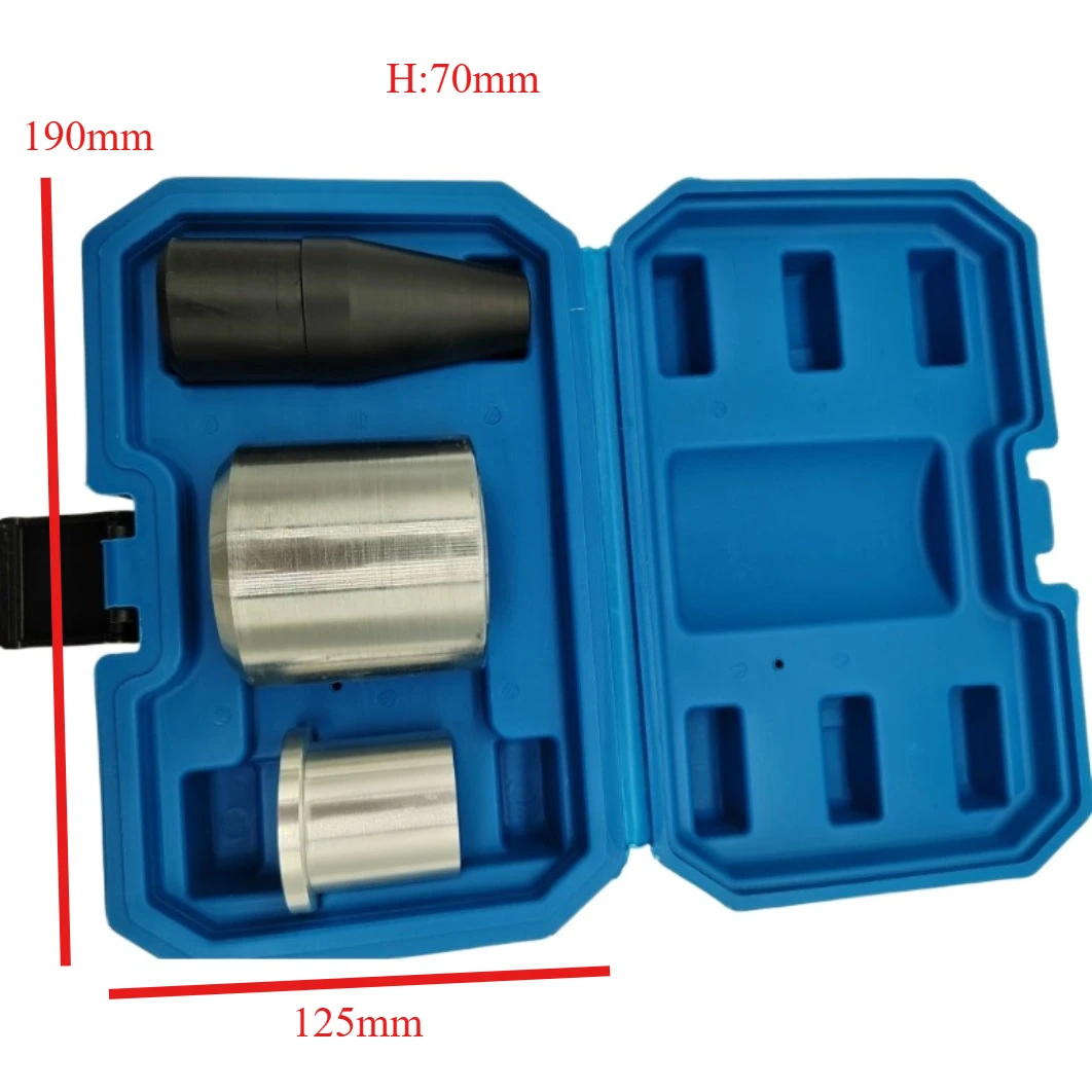 Herramienta de instalación de extracción de sello de aceite delantero de cigüeñal de motor para Land Rover Discovery 4 TDV6 3.0L Diesel OEM NO.303-1121 303-1122 - imagen 4