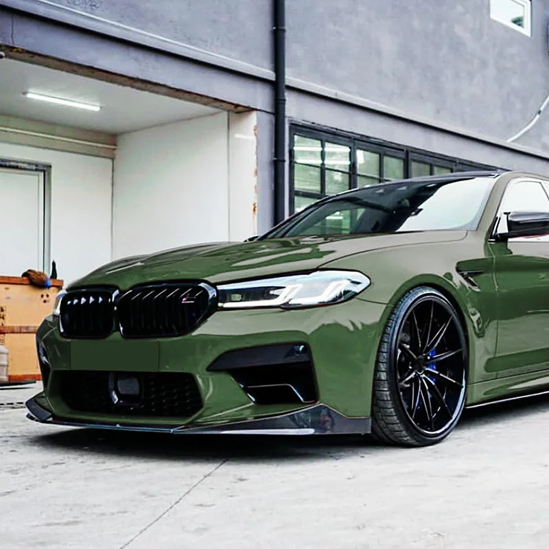 Parachoques divisor BMW M5 F90 2021-2024 con splitter y alerón - imagen 3