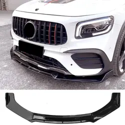 Labio paragolpes delantero negro Mercedes GLB X247 2020-2023