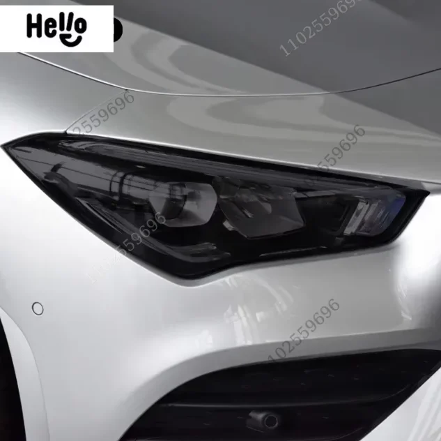 Película protectora TPU negra para pilotos traseros Mercedes CLA C117