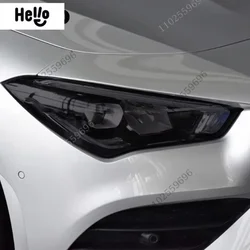 Película protectora TPU negra para pilotos traseros Mercedes CLA C117