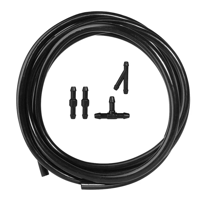 Kit de manguera lavaparabrisas universal con conectores en T y rectos - imagen 2