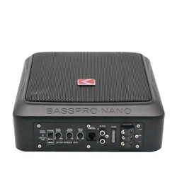 Subwoofer ultrafino de alta potencia de coche en aleación de aluminio