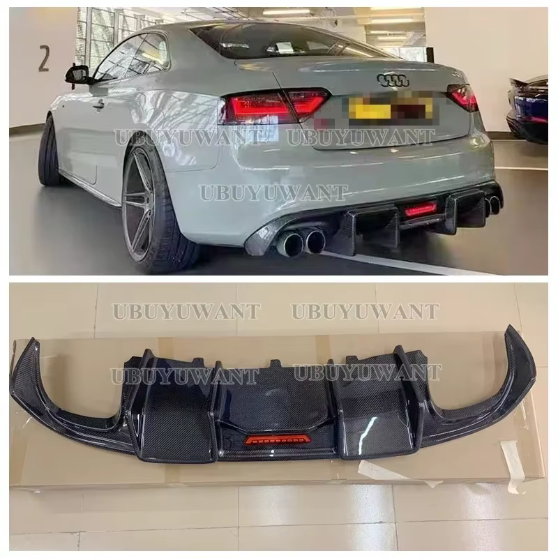 Difusor trasero de carbono Audi A5 S line/S5 Coupé 2008-2015