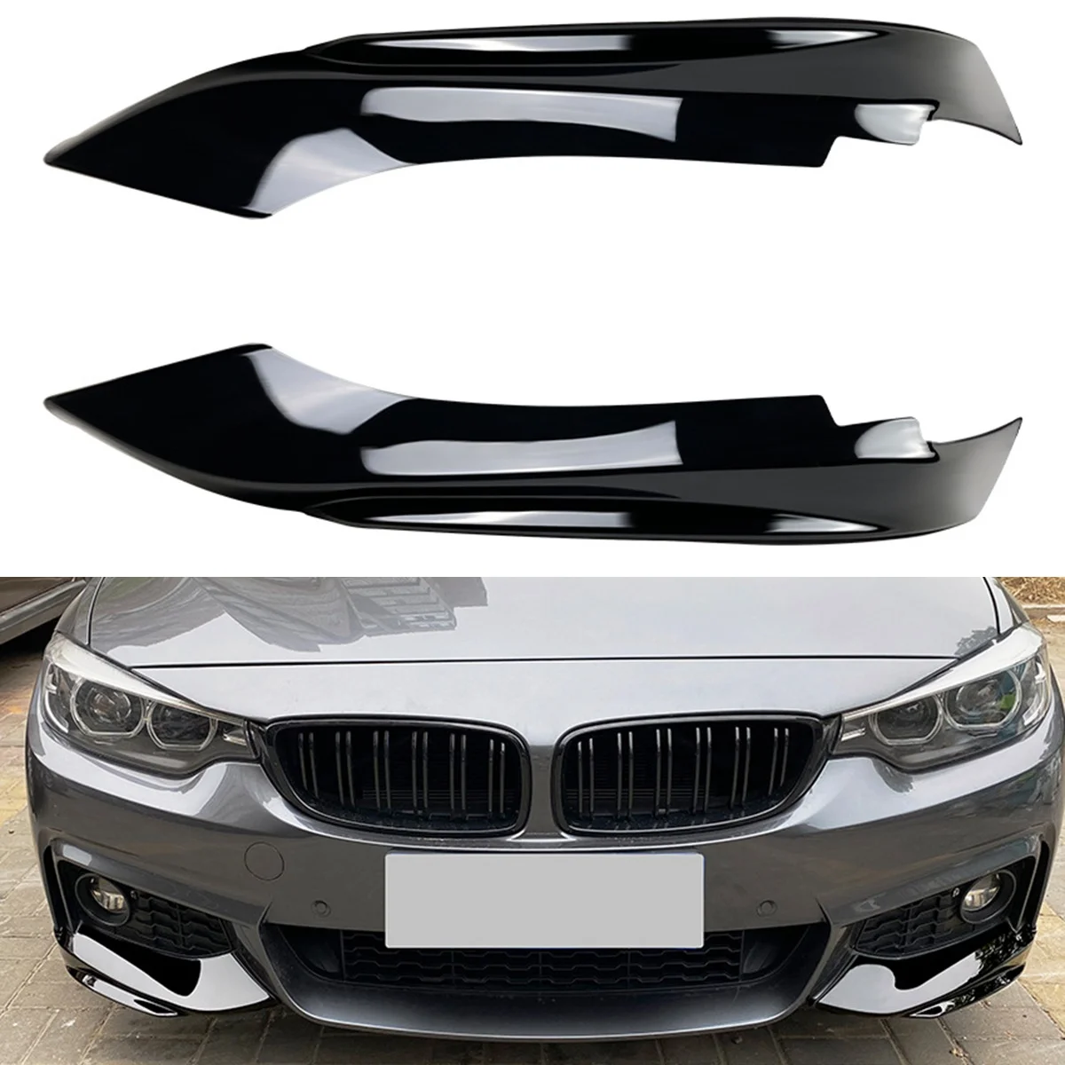 Splitter delantero BMW Serie 4 F32/F33/F36 M-Tech - imagen 2