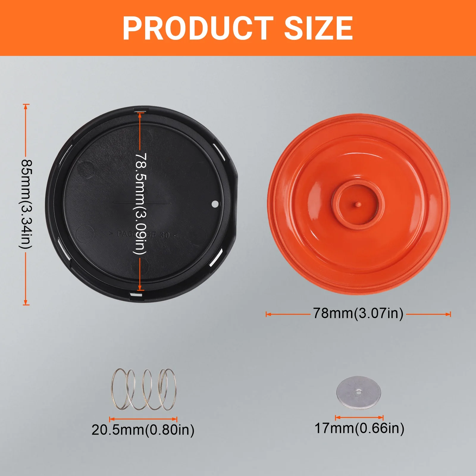 Kit de reparación de tapa de válvula PCV con membrana para VW Sharan Transporter 5 Audi A4 A6 03G103469K 03G103469H 03G103475B nuevo motor de coche - imagen 2