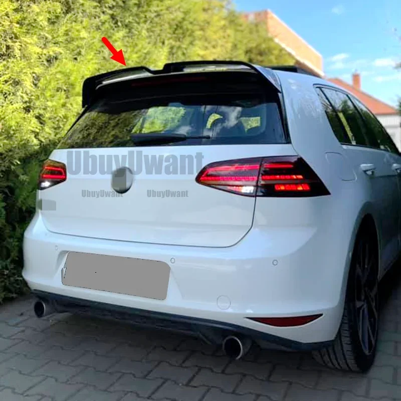 Alerón trasero de techo estilo Oettinger para Volkswagen Golf 7 GTI/R - imagen 3