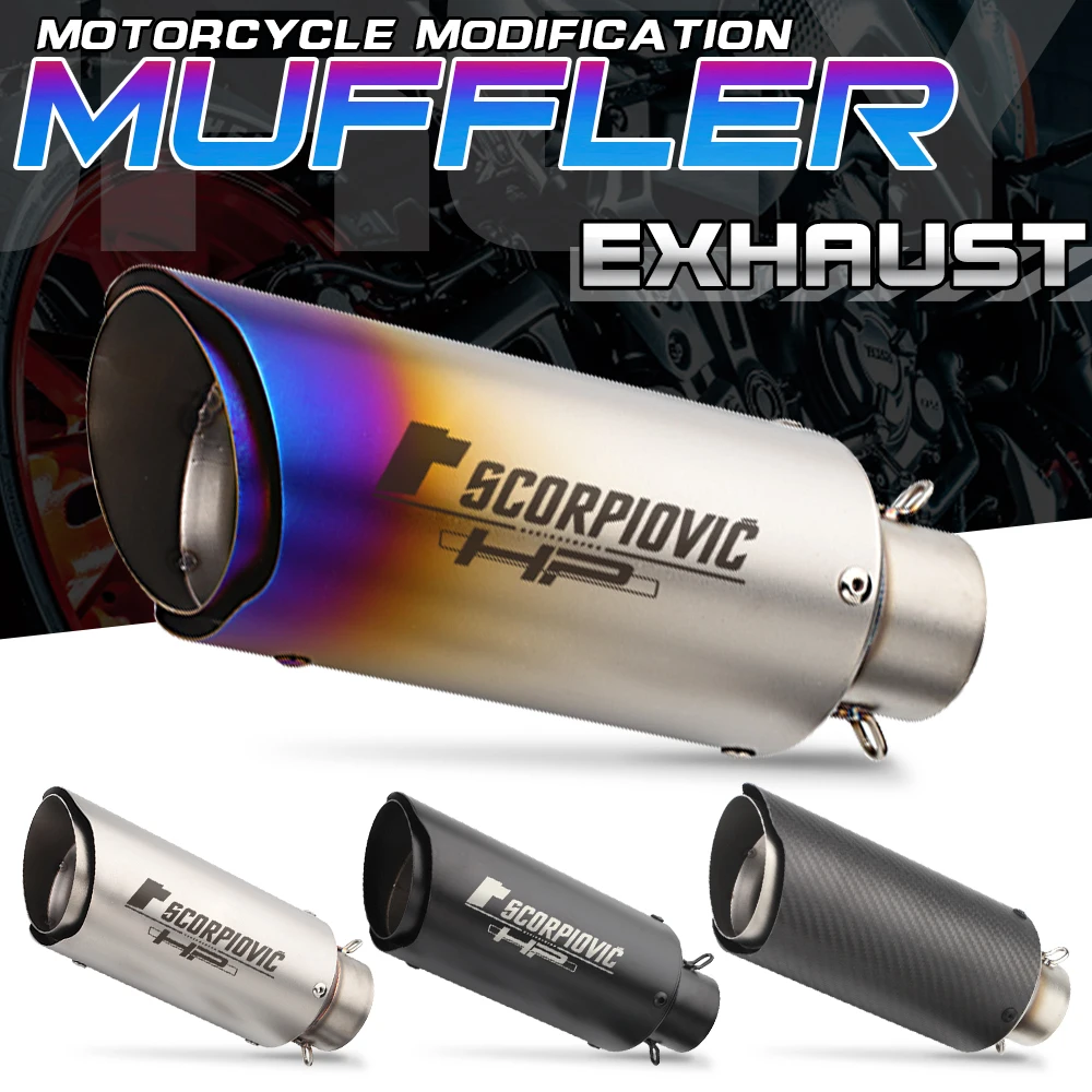 Escape fibra carbono DB Killer – KTM RC390, Z900, CBR650F - imagen 2