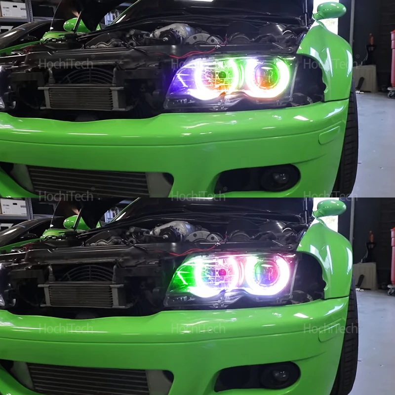 Anillos LED Angel Eyes con intermitente dinámico BMW E36/E46/E39/E38 - imagen 3