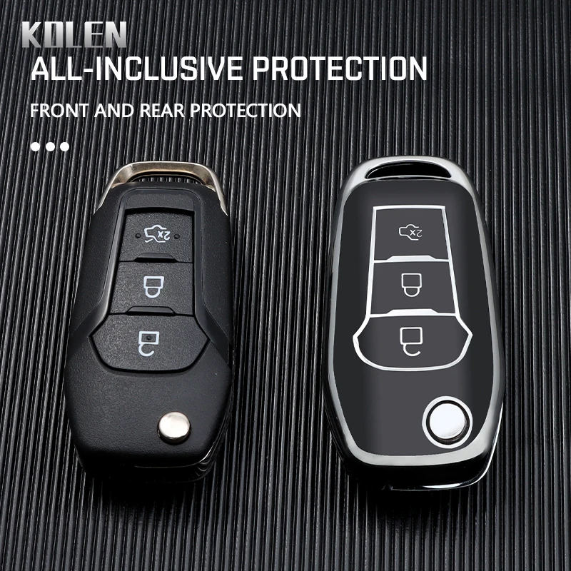 Funda protectora TPU para llave Ford Fusion Fiesta Mondeo Ranger - imagen 5