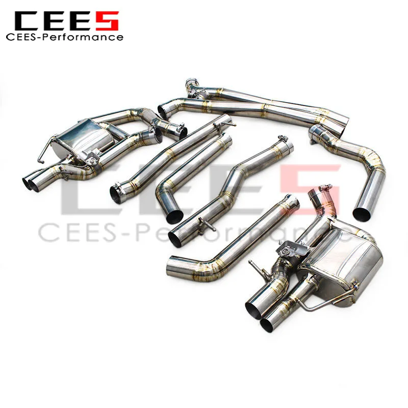 Kit Escape Catback Mercedes E63 AMG W213 4.0T 2016-2023 con Válvula Control