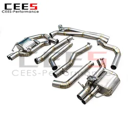 Kit Escape Catback Mercedes E63 AMG W213 4.0T 2016-2023 con Válvula Control