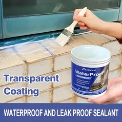 Sellador impermeable transparente para reparar fugas recurrentes