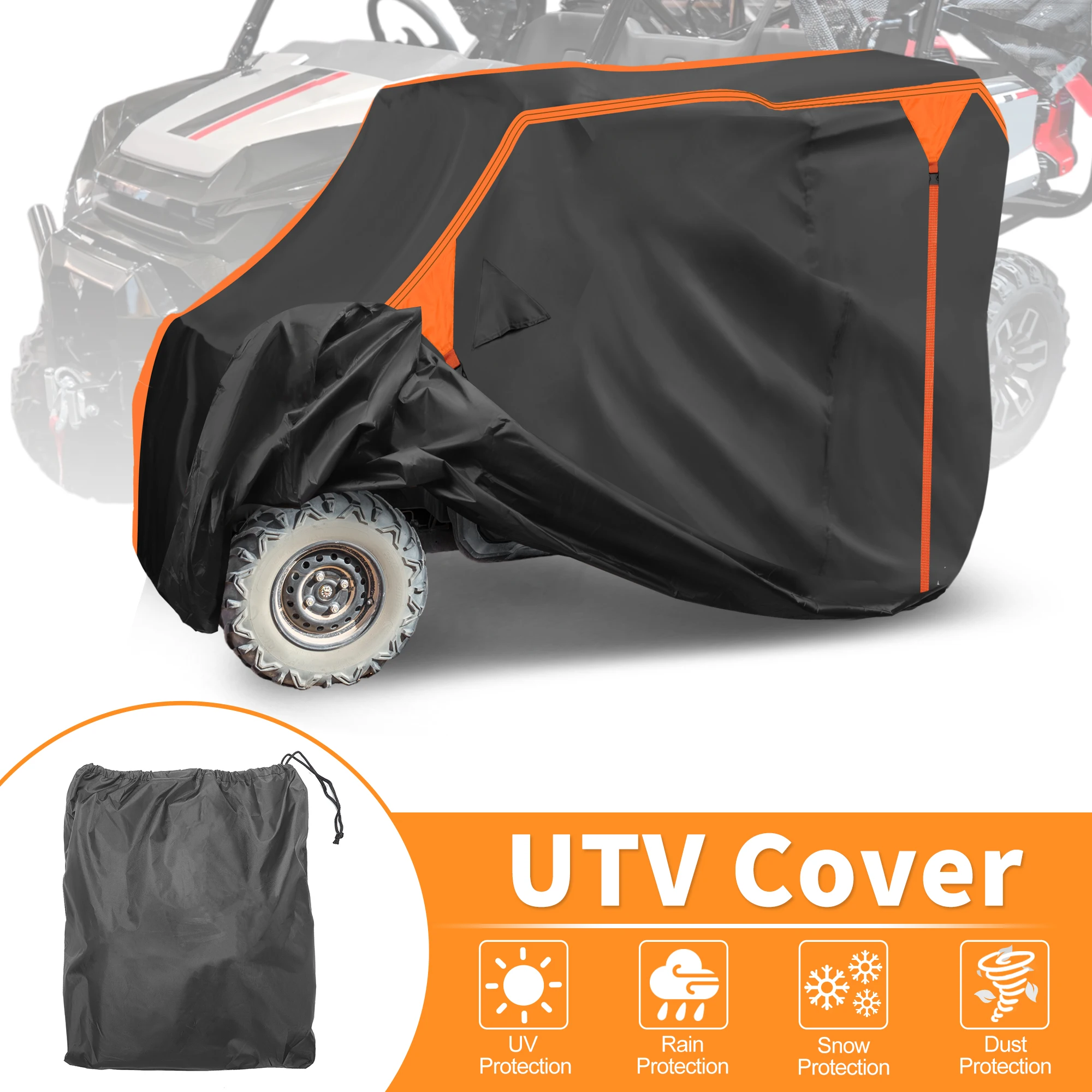 Funda impermeable UXCELL para Honda Pioneer-1000-5 - imagen 2