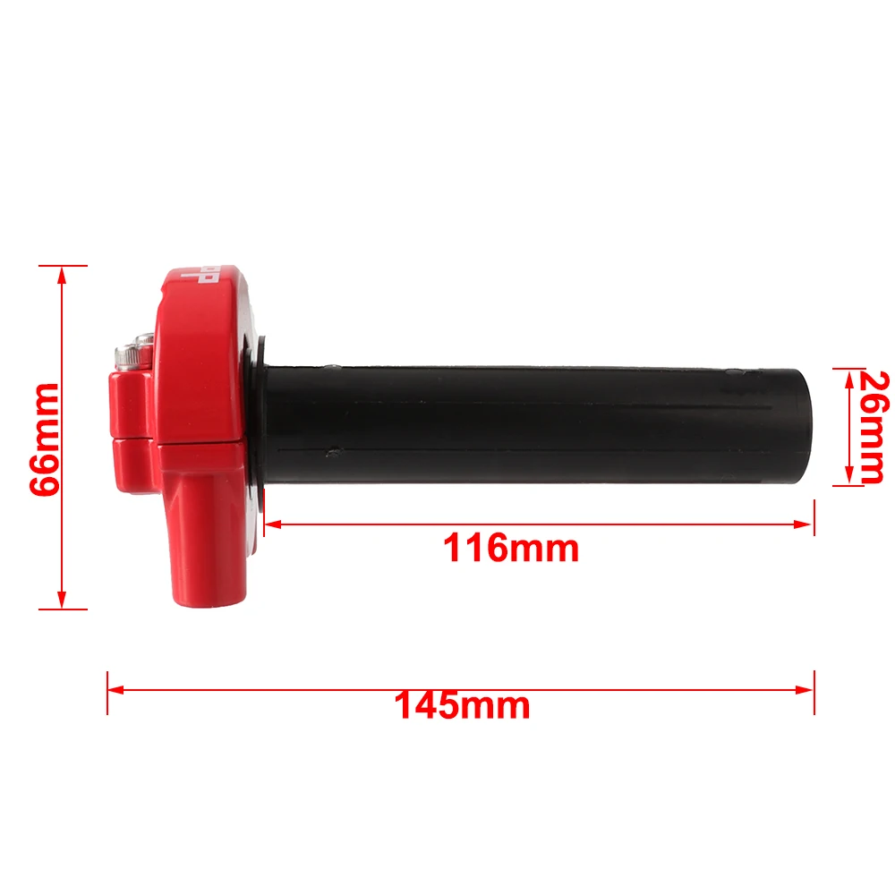 Acelerador de giro rápido 22mm/7/8 universal para moto 500-900cc - imagen 4