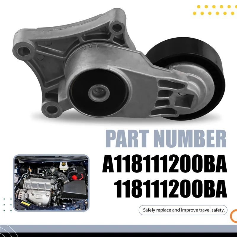 Tensor de correa Chery Cowin 2 Fulwin OEM 118111200BA - imagen 5