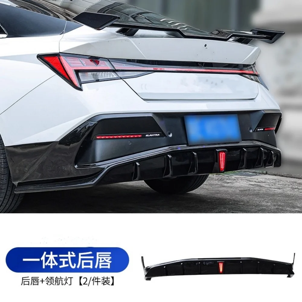 Faldón labio delantero Sport Style para Hyundai Elantra 2023 - imagen 4