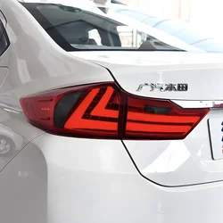 Piloto trasero LED con intermitente dinámico para Honda City 2014-2019